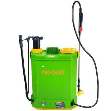 Акумуляторний обприскувач 16 л (2 в 1) Procraft AS-16/2 з ручною підкачкою 000017633 фото