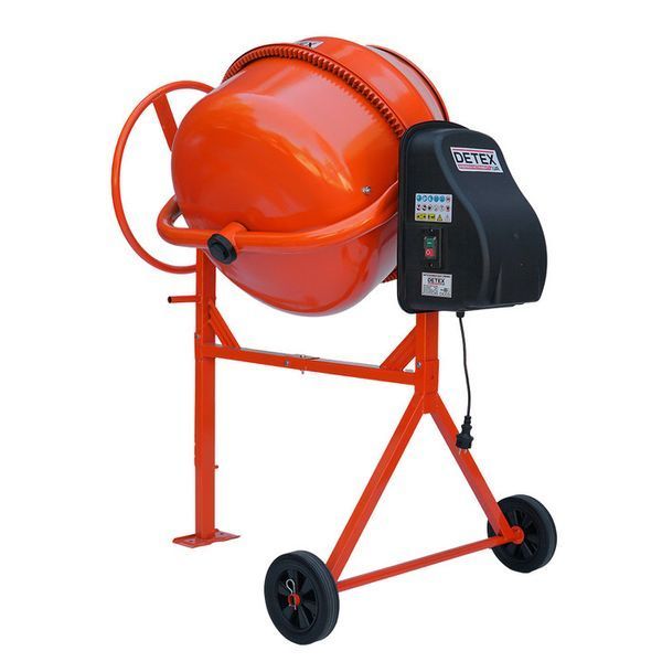 Бетономешалка 180 л, 1000 Вт Detex DM-180 [Бетоносмеситель] 000015167 фото