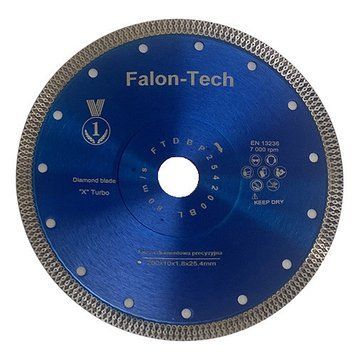 Круг алмазный отрезной 200&times;1.8&times;25.4 мм ультратонкий с усиленной посадкой Falon-Tech для плиткореза 000013192 фото