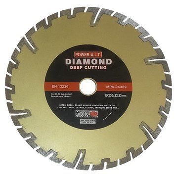 Круг алмазный 230&times;3.0&times;22.23 мм "Глубокий рез" по железобетону Diamond Power-AT 000013198 фото