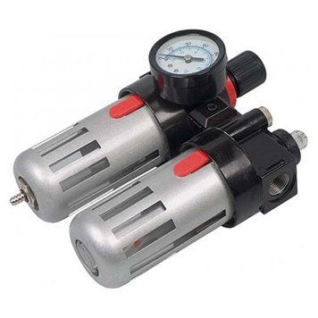 Фільтр повітряний для компресора з регулятором тиску (1/2", 10 атм) MIOL 81-430 000000285 фото