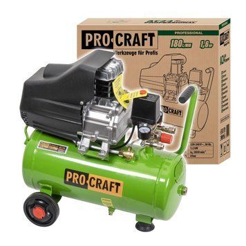 Компресор одноциліндровий 1.2 кВт, 108 л/хв, 220 В Procraft AC24 Universal 000017138 фото