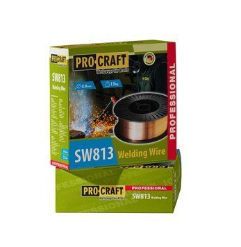 Дріт зварювальний обміднений 0.8 мм, 13 кг для напівавтомата Procraft SW813 000015448 фото
